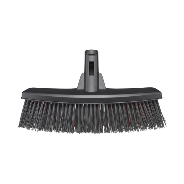 Fiskars 1025930 Besen Draußen Weiche/harte Borste Schwarz, Orange