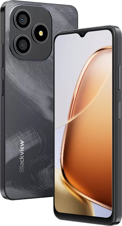 Blackview WAVE 9C 16,7 cm (6.56") Dual-SIM Android 15 4G USB Typ-C 4 GB 128 GB 5000 mAh Schwarz