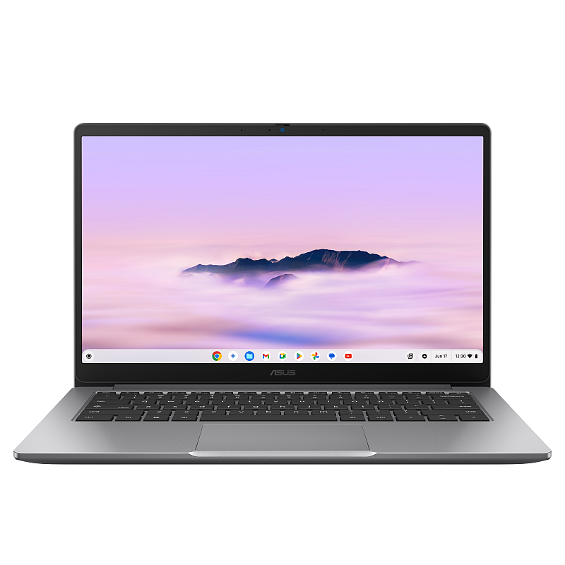 ASUS Chromebook CX1405CTA-MW0355 Intel Core 3 N355 35,6 cm (14") Full HD 8 GB LPDDR5-SDRAM 128 GB eMMC Wi-Fi 6 (802.11ax) ChromeOS Deutsch Grau