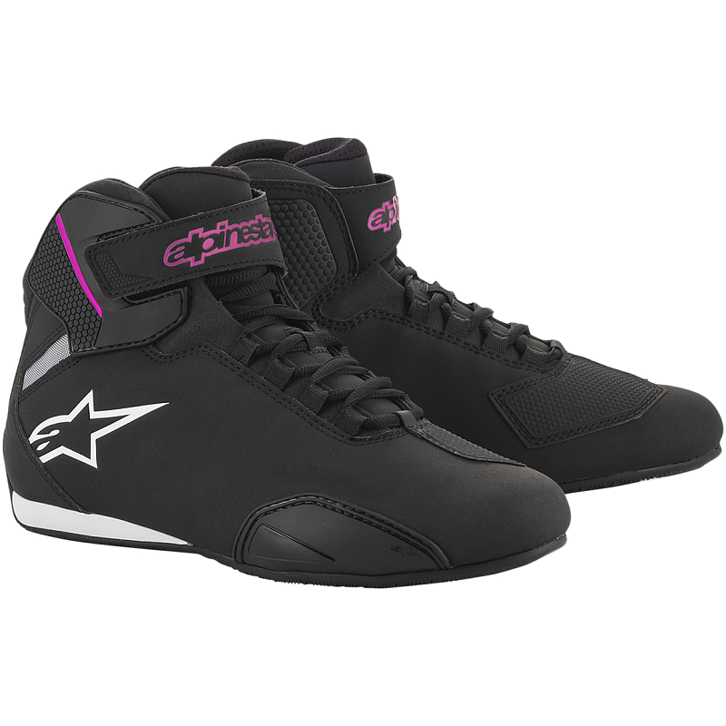 Alpinestars 2515719-1039-5 Motorrad-Schuh Weiblich Erwachsener Schwarz, Fuchsie