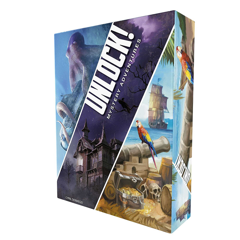 Asmodee Unlock! Mystery Adventures Unlock! Mystery Adventures Kartenspiel