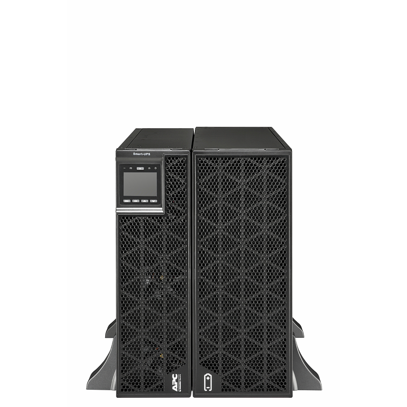 APC Smart-UPS On-Line, 20kVA/20kW, Rack/Tower, 230V/380V..415V, Festverdrahtung 3-adrig (1P+N+E) + 5-adrig (3P+N+E), Netzwerkkarte, o. Rack-Einbausatz