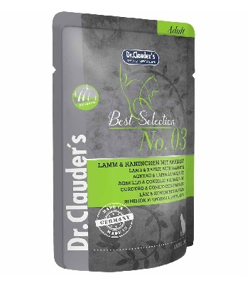 Dr.Clauder‘s Best Selection No 3 Lamm & Kaninchen mit Amarant 85 g