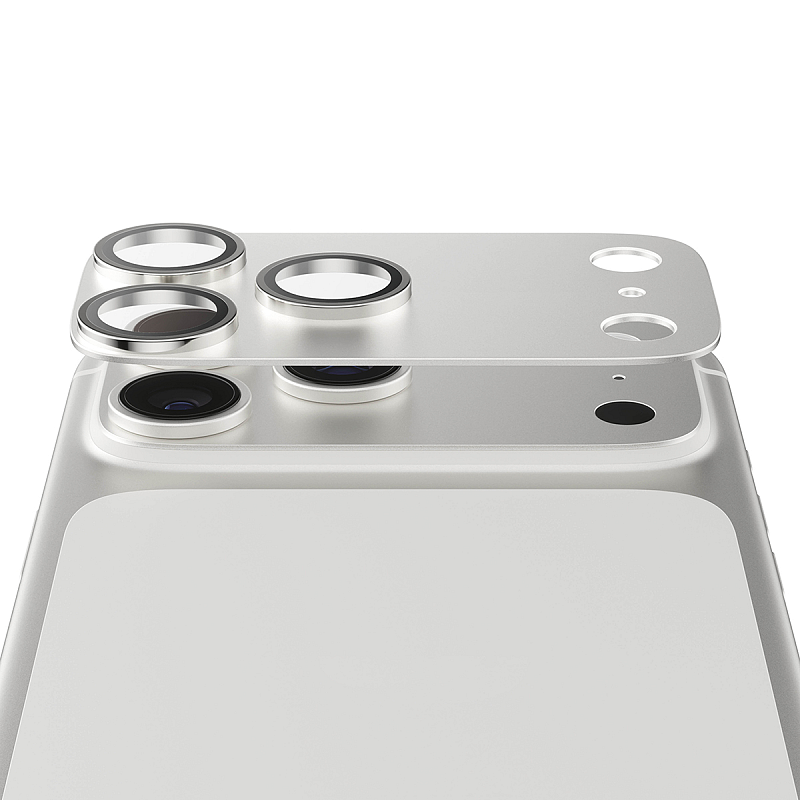 PanzerGlass ® Fender Kameraschutz Silber iPhone 17 Pro Max