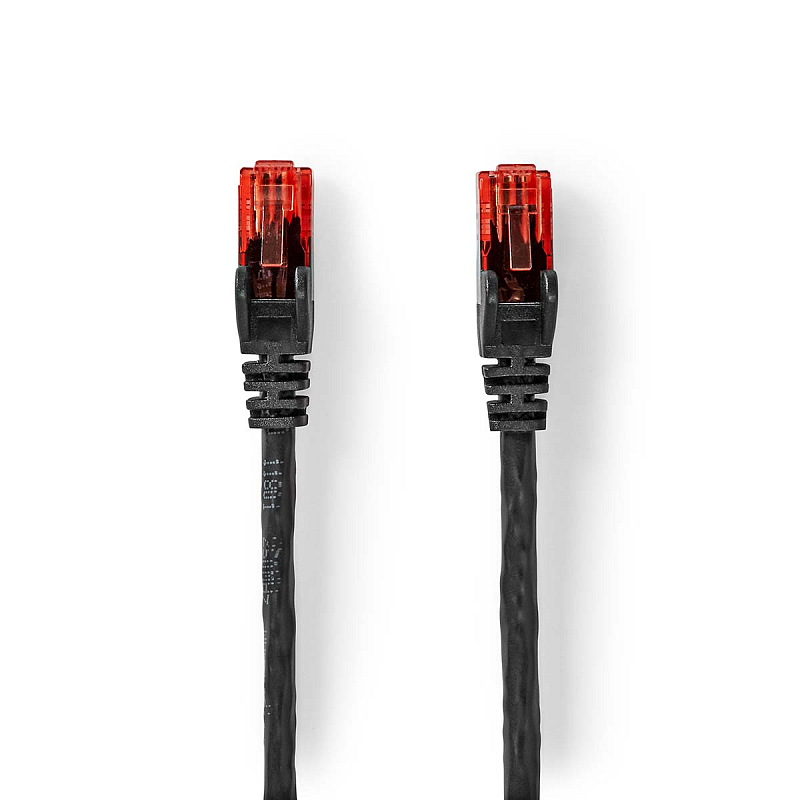 Nedis CCGL85900BK300 Netzwerkkabel Schwarz 30 m Cat6 U/UTP (UTP)