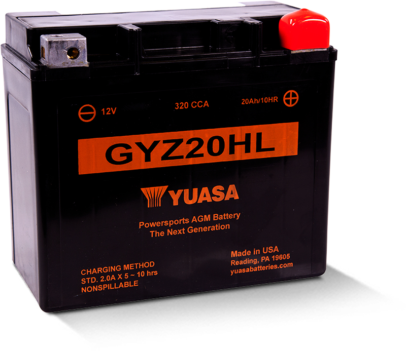 Yuasa GYZ20HL Fahrzeugbatterie AGM (Absorbierende Glasmatte) 21,1 Ah 12 V 320 A Motorrad