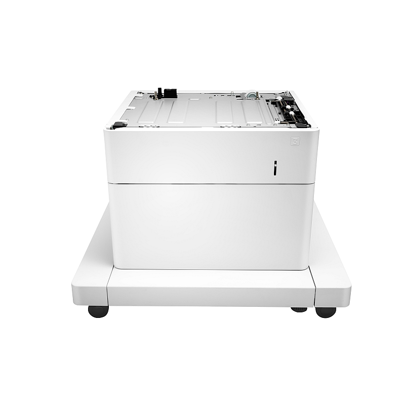 HP LaserJet 1x550-Blatt-Papierzuführung und Schrank