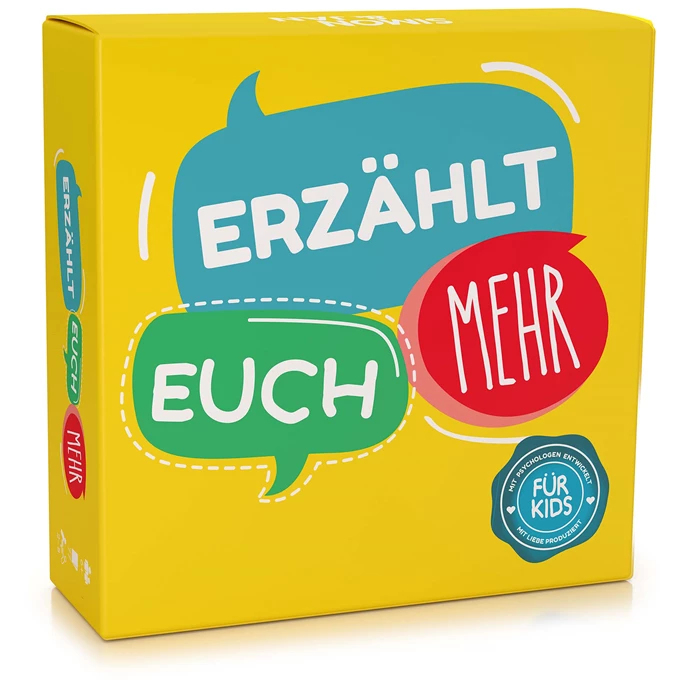 Carletto Erzählt euch mehr für Kids Kartenspiel Familie