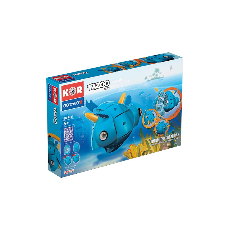 Geomag Tazoo Beto 68 pcs Neodym-Magnet-Spielzeug