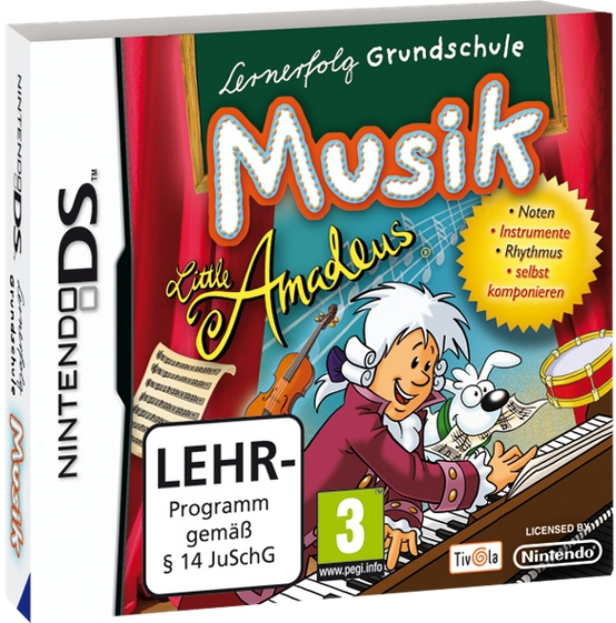 Tivola Lernerfolg Grundschule Musik - Little Amadeus Deutsch Nintendo DS