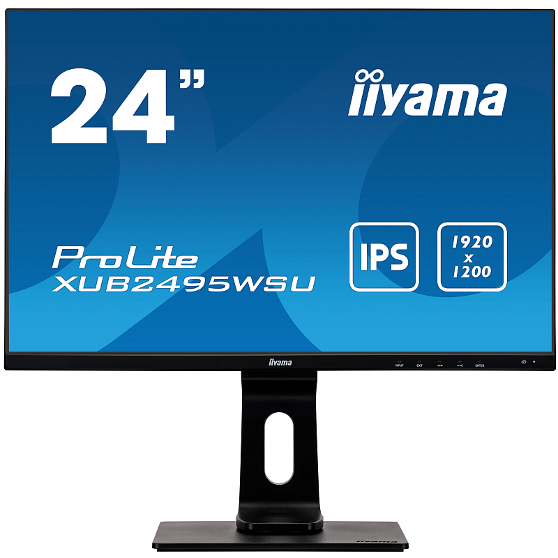 iiyama ProLite XUB2495WSU-B4 Computerbildschirm 61,2 cm (24.1") 1920 x 1200 Pixel WUXGA Schwarz