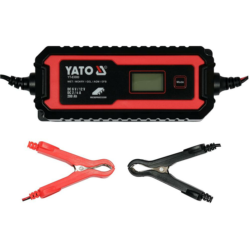 Yato YT-83000 Ladegerät für Fahrzeugbatterie