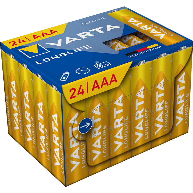 Varta Longlife AAA Einwegbatterie Alkali