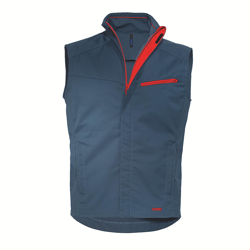 Uvex suXXeed Weste Blau, Orange