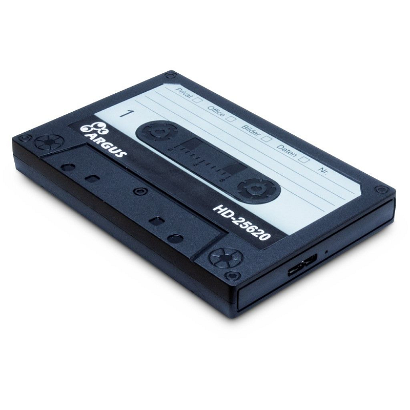 Inter-Tech HD-25620 HDD-Gehäuse Schwarz, Weiß 2.5"