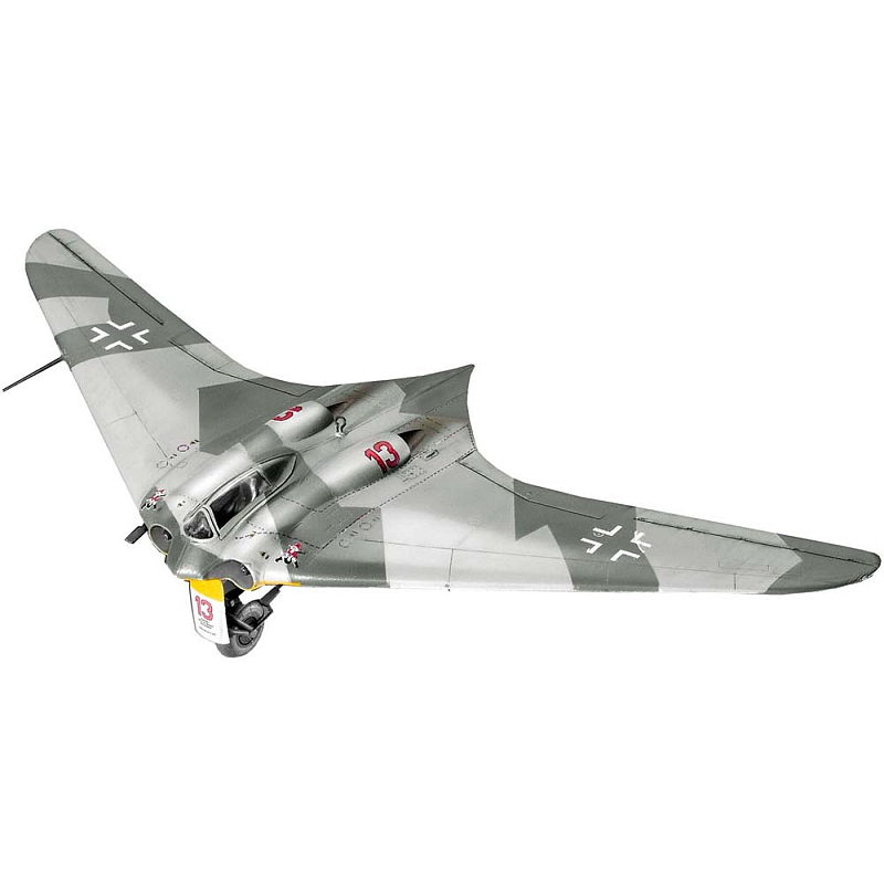 Revell Horten Go 229 Starrflügelflugzeug-Modell Montagesatz 1:72