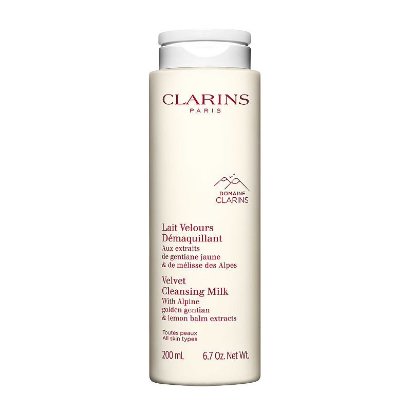 Clarins Lait Démaquillant Velours Aux Reinigungsmilch Frauen 200 ml