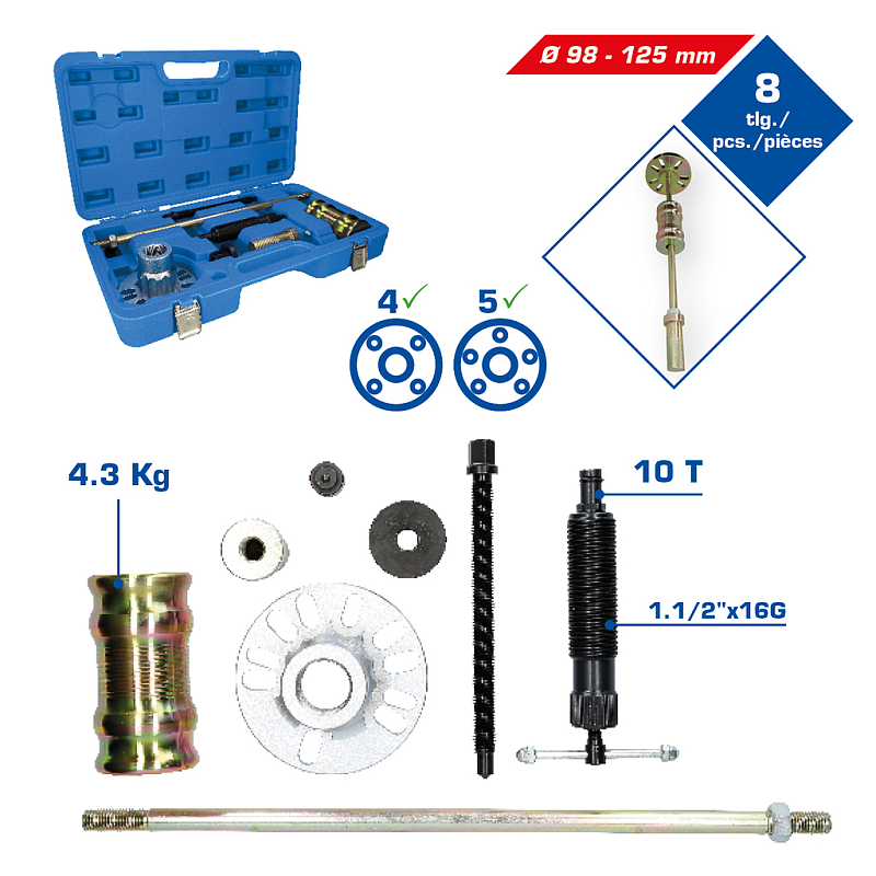 Brilliant Tools BT671200 Rollenabzieher