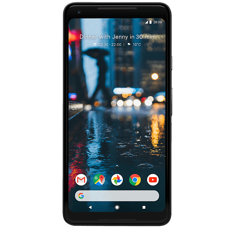 Google Pixel 2 XL 15,2 cm (6") Single SIM Android 8.0 4G USB Typ-C 4 GB 128 GB 3520 mAh Schwarz