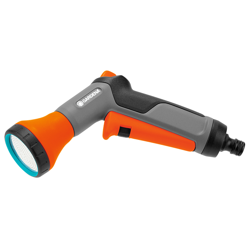 Gardena 18311-20 Garten-Wasserspritzpistole Garten Wassersprühpistole Grau, Orange