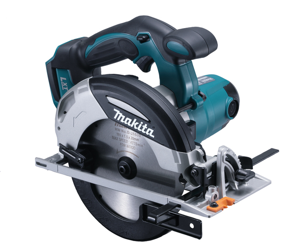 Makita DHS630Z Tragbare Kreissägemaschine 16,5 cm Schwarz, Blau, Silber 3100 RPM