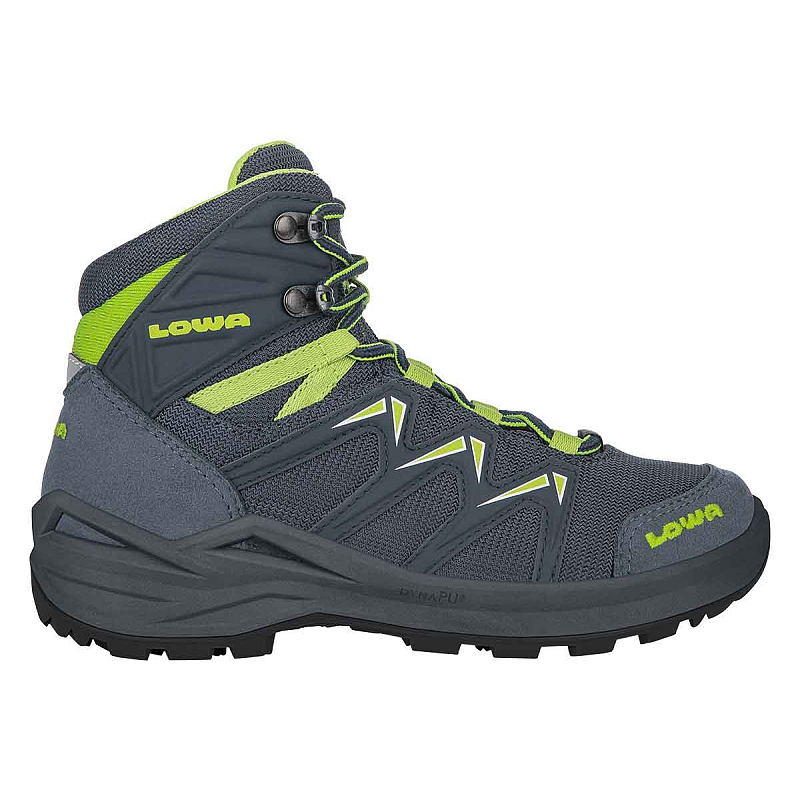 LOWA Innox Pro GTX Mid Unisex Kind Schwarz, Grün