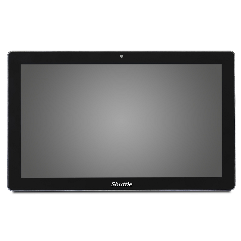Shuttle All-In-One Panel PC Barebone P21WL01-i3, 21.5" Multi-Touch-Screen, i3-8145UE, 2xLAN, IP65, lüfterlos, 24/7 Dauerbetrieb