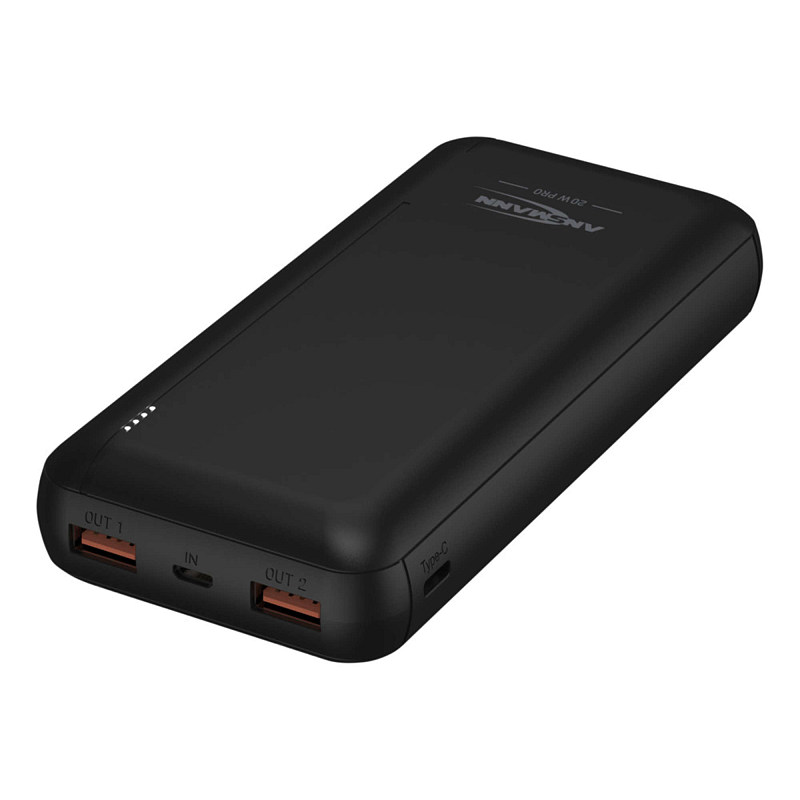 Ansmann PB320PD Lithium Polymer (LiPo) 20000 mAh Schwarz