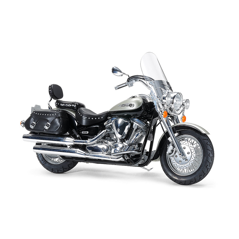 Tamiya Yamaha XV1600 Road Star Custom Motorradmodell Montagesatz 1:12