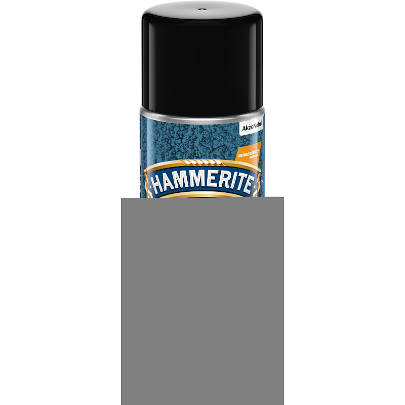 Hammerite Metall-Schutzlack Hammerschlag (Aerosol) Schwarz 0,4 l