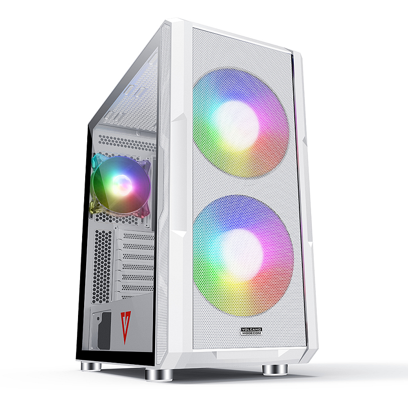 Modecom AMIRANI ARGB Midi Tower Weiß