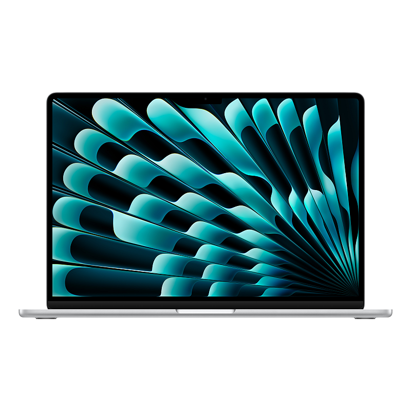 Apple MacBook Air Apple M M4 Laptop 38,9 cm (15.3") 24 GB 512 GB SSD Wi-Fi 6E (802.11ax) macOS Sequoia Silber