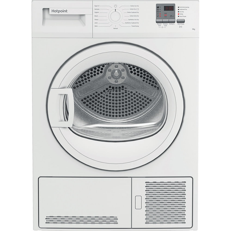 Hotpoint C HD C92 WWGD UK Wäschetrockner Freistehend Frontlader 9 kg Weiß