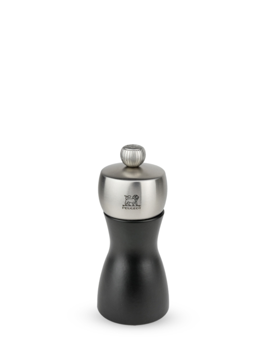 Peugeot Fidji Salzmühle Schwarz, Edelstahl