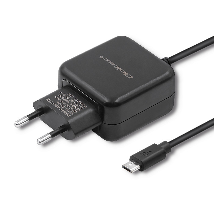 Qoltec 50196 Ladegerät für Mobilgeräte Smartphone, Tablets Schwarz AC, Gleichstrom, USB Drinnen