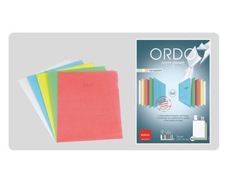 Elco 73696.00 Sammelmappe Blau, Grün, Rot, Transparent, Gelb
