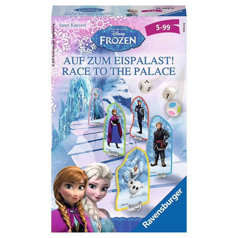 Ravensburger Disney Frozen Race to the Palace Brettspiel Reisen/Abenteuer