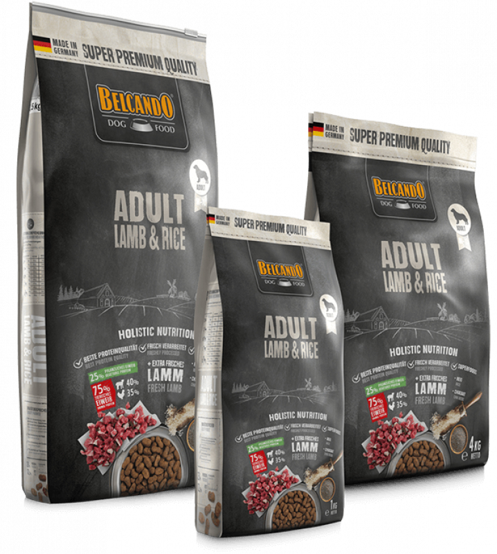 Belcando 557825 Hunde-Trockenfutter 12,5 kg Adult Lamm, Reis