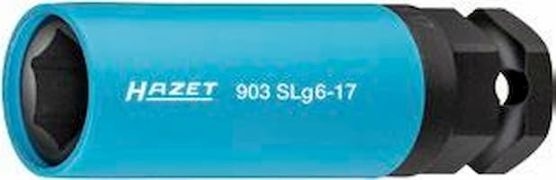 HAZET 903SLG-17 Steckschlüsseleinsatz Steckschlüsselbuchse Blau