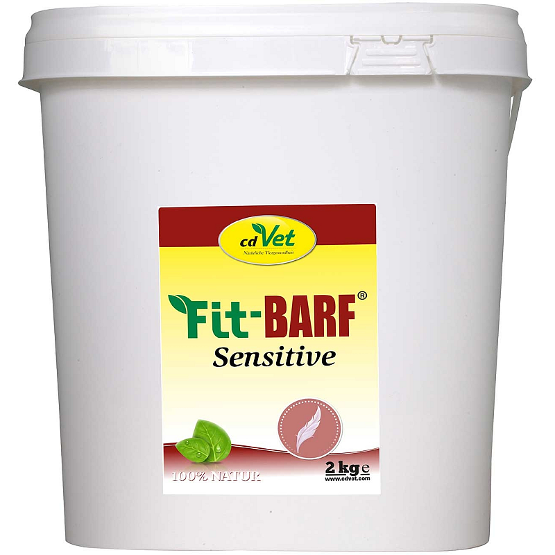 cdVet Naturprodukte Fit-BARF Sensitive 2000 g Katze / Hund Puder