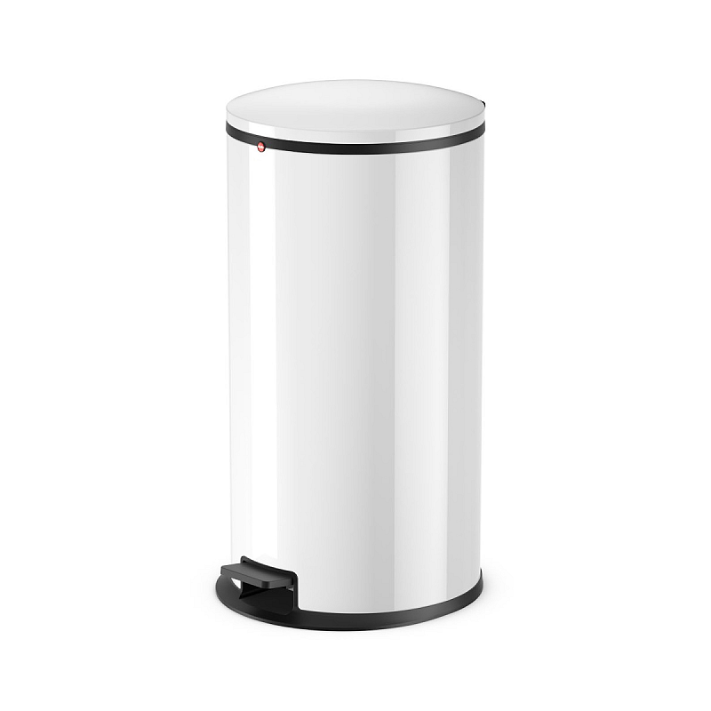 Hailo Pure XL 44 l Rund Stahl Weiß