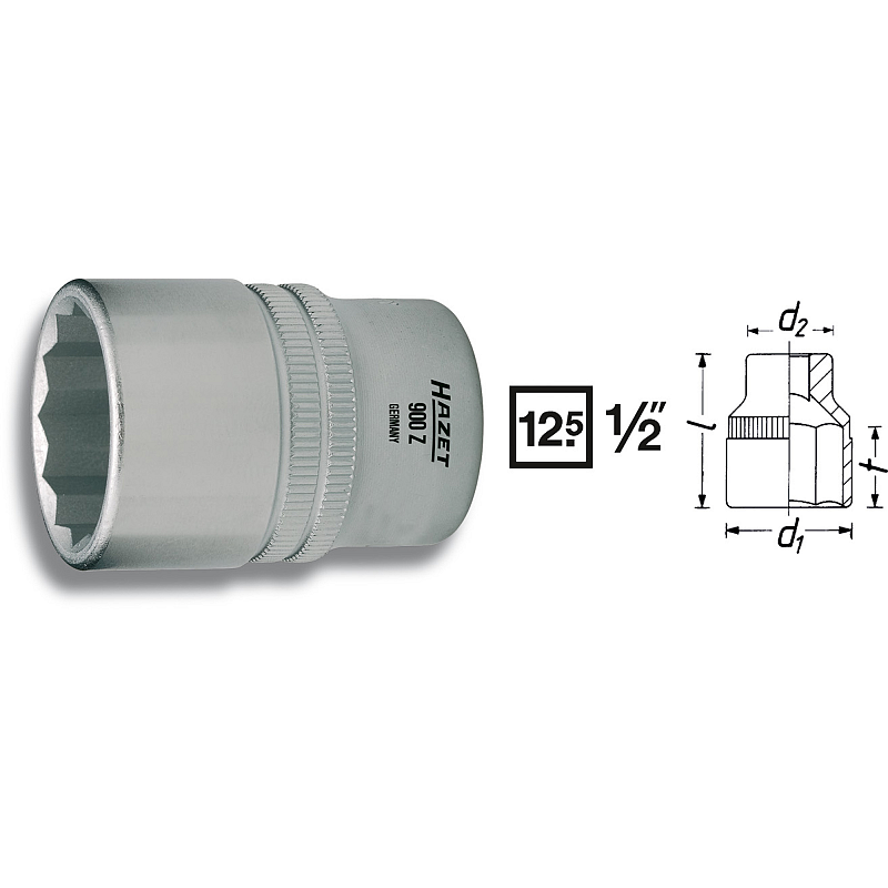 HAZET 900AZ-31/32 Steckschlüsselaufsatz 1 Stück(e)