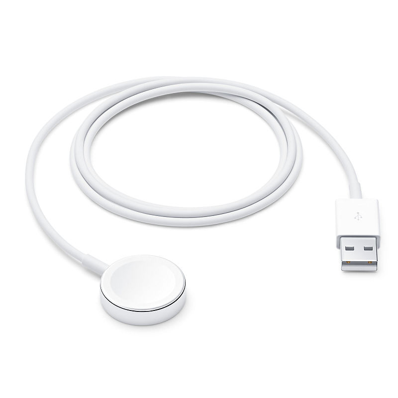 Apple MW6A3ZM/A Ladegerät für Mobilgeräte Kopfhörer, Smartwatch Weiß USB Drinnen