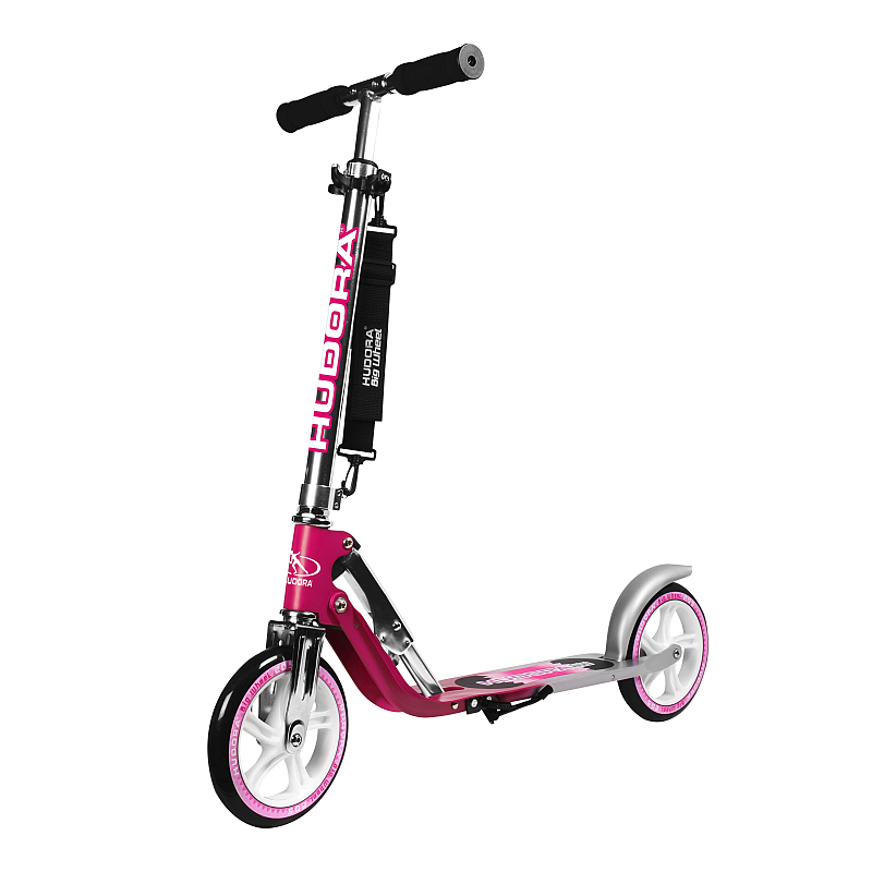 HUDORA Big Wheel 205 Kinder Klassischer Roller Pink