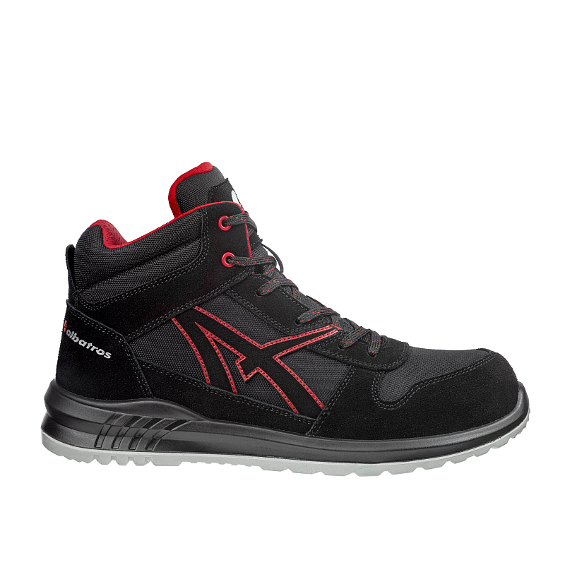 Albatros Clifton Unisex Erwachsener Schwarz, Rot