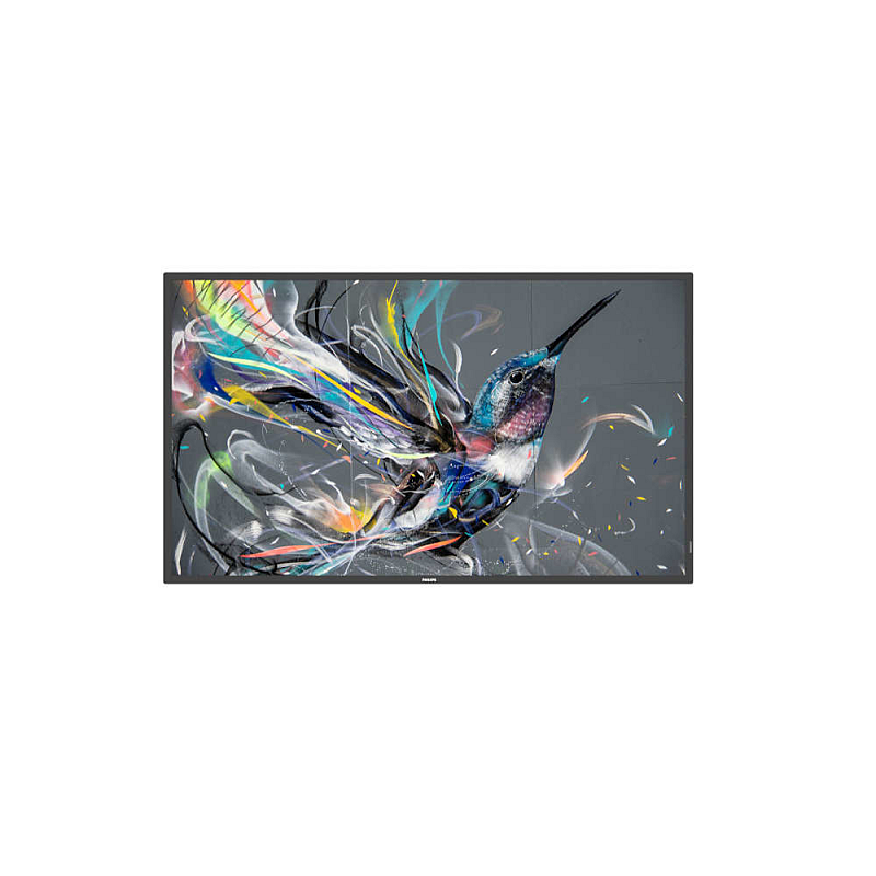 Philips Signage Solutions Q-Line Digital Signage Flachbildschirm 165,1 cm (65") IPS 400 cd/m² 4K Ultra HD Schwarz