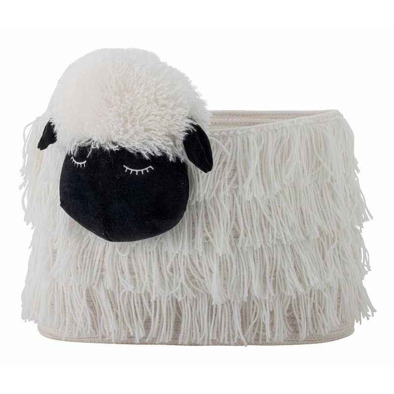 Bloomingville 82062595 Aufbewahrungsbox Aufbewahrungskorb andere Polyester Weiß