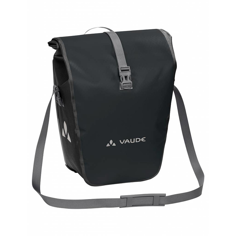 VAUDE Aqua Back Single Sattel Fahrradtasche 24 l Stoff, Polyurethan Schwarz, Grau