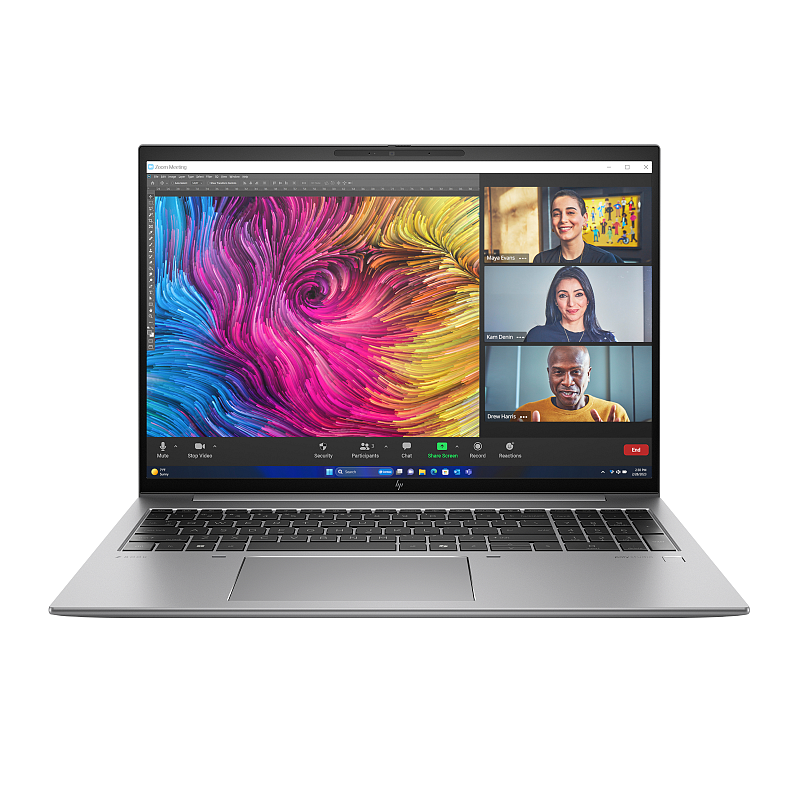 HP ZBook Firefly G11 Intel Core Ultra 7 155H Mobiler Arbeitsplatz 40,6 cm (16") WUXGA 16 GB DDR5-SDRAM 512 GB SSD NVIDIA RTX A500 Wi-Fi 6E (802.11ax) Windows 11 Pro AI Workstation, AI PC Silber