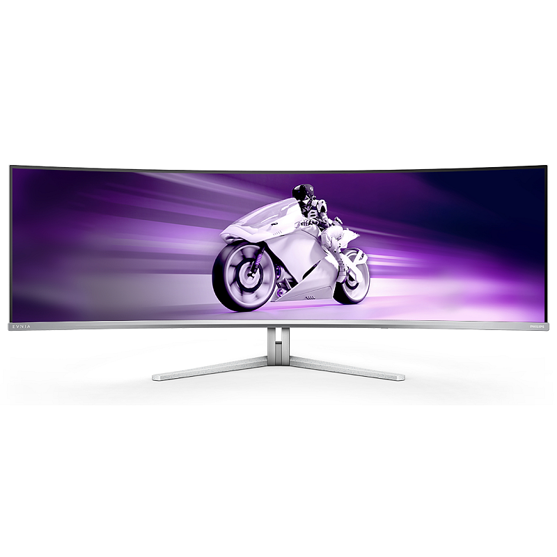 Philips Evnia 8000 49M2C8900/00 Computerbildschirm 124,2 cm (48.9") 5120 x 1440 Pixel Dual QHD QD-OLED Weiß